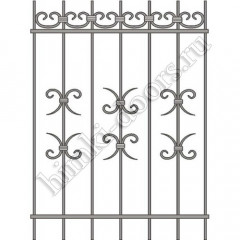 Решетка на окно кованая 13