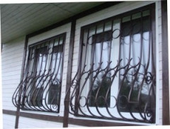 Решетка на окно дутая 1.