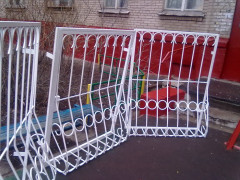 Решетка на окно дутая 3.