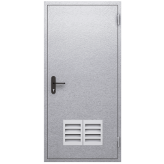 Дверь огнестойкая с вент решеткой